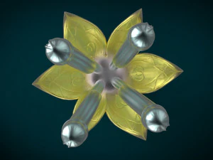 male aphrodite petals flower roleplay toy 3d print 3D Print Model