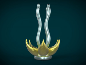 male aphrodite petals flower roleplay toy 3d print 3D प्रिंट मॉडल