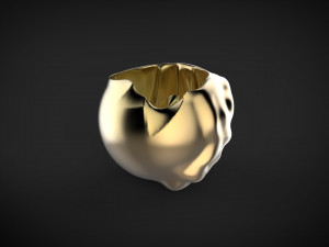 scull cup gameready 3Dモデル
