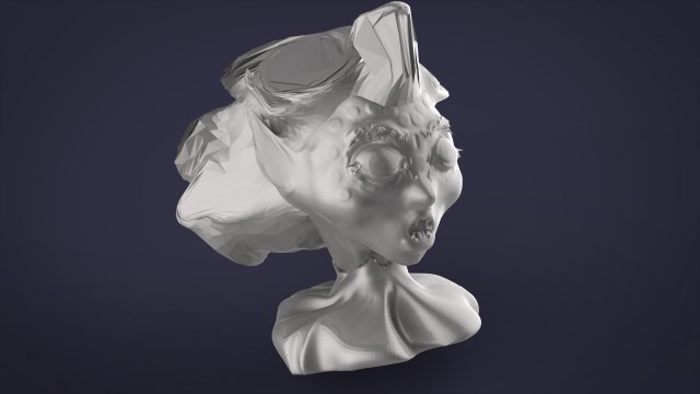 sleeping pixie 3d printable 3D प्रिंट मॉडल .c4d .max .obj .3ds .fbx .stl .blend 