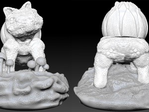 bulbasaur realistic 3d 3D Baskı Modeli