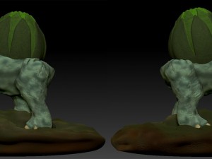 bulbasaur realistic 3d 3D Baskı Modeli