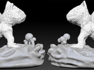 bulbasaur realistic 3d 3D Baskı Modeli
