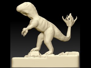 chamander realistic 3d Model do druku 3D