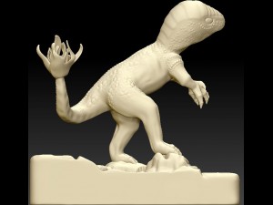 chamander realistic 3d Model do druku 3D