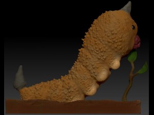 weedle realistic 3d 3Dプリントモデル