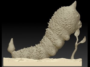 weedle realistic 3d 3Dプリントモデル