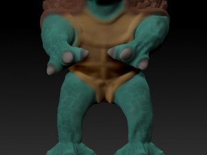 squirtle realistic 3d 3D-Druckmodell