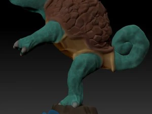squirtle realistic 3d 3D Print Model