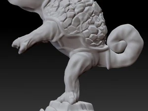 squirtle realistic 3d 3D Print Model