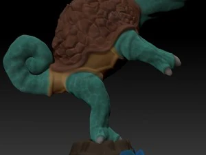 squirtle realistic 3d 3D Print Model