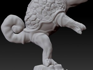 squirtle realistic 3d 3D-Druckmodell