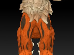 arcamine realistic 3d Modelo de impresión 3D
