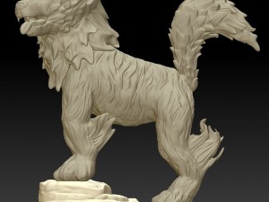 arcamine realistic 3d Modelo de impresión 3D