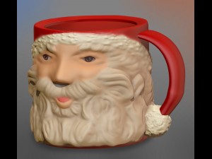 noel christmas jug 3D-printmodel