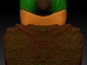 caterpie realistic 3d 3D Print Model