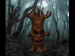 Spukbaum 3d 3D Druckmodell