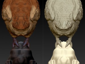 pidgey realistic 3d Modello di stampa 3D