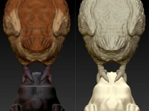 pidgey realistic 3d 3D Print Model