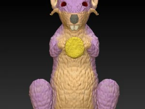 rattata realistic 3d 3D Print Model