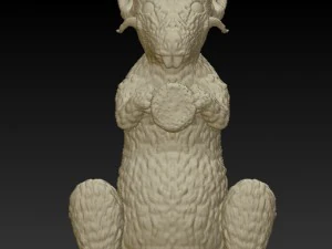 rattata realistic 3d 3D Print Model