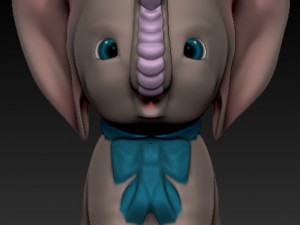 baby elephant for printing 3Dプリントモデル