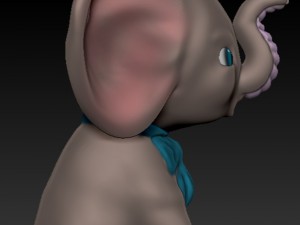 baby elephant for printing 3Dプリントモデル