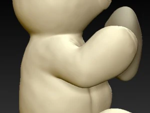 teddy bear for valentines 3D Print Model