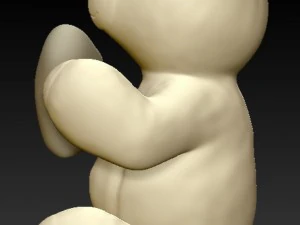 teddy bear for valentines 3D Print Model
