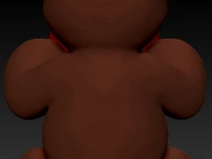teddy bear for valentines 3D Print Model