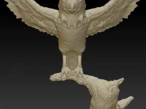 spearrow realistic 3d 3D Print Model