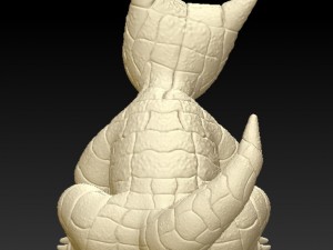 sandshrew realistic 3d Model Cetak 3D
