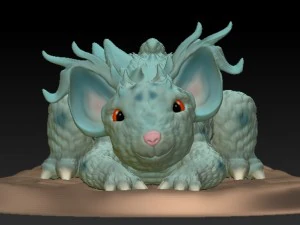 nidorina realistic 3d 3D Print Model