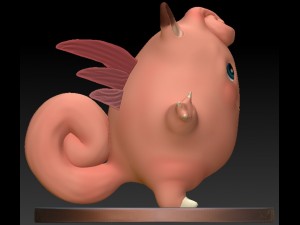 clefairy realistic 3d Modello di stampa 3D