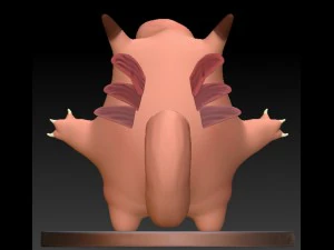 clefairy realistic 3d 3D Print Model
