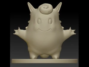 clefairy realistic 3d 3D Print Model