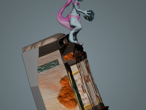 Mewtwo Bitcoin 3D Принт Модель
