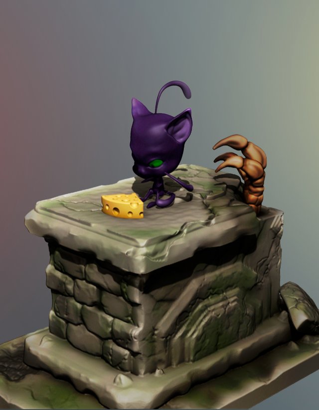 Plagg in Halloween 3D Принт Модель .c4d .max .obj .3ds .fbx .stl .blend