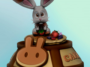 Bunnelby CakeCripto 3D Print Model