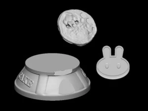 Bunnelby CakeCripto 3D Print Model