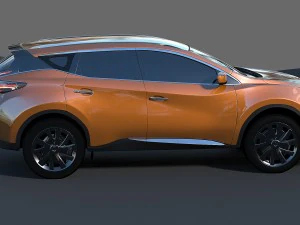 nissan murano 2014 3D Model
