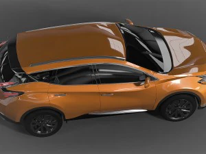 nissan murano 2014 3D Model