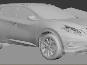 nissan murano 2014 3D Model