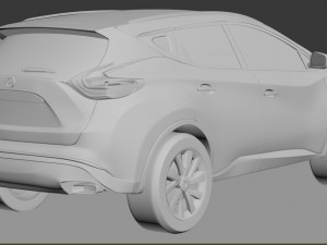 nissan murano 2014 3D Модель