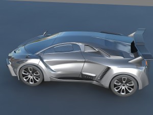 concept sportcar 3D Model