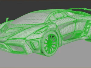 concept sportcar 3D Model