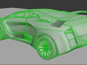 concept sportcar 3D Model