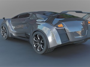 concept sportcar 3D Model