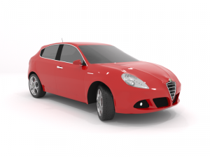 alfa romeo giulietta 3Dモデル