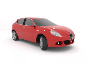 alfa romeo giulietta 3D Model